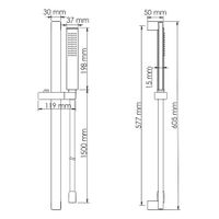 Душевой комплект арт-A143 — фото 7, Душевые гарнитуры на штанге