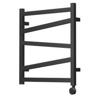 Полотенцесушитель электрический Point Феникс П5 500x600 левый/правый, черный арт-PN15156BE — фото 4, Электрические полотенцесушители