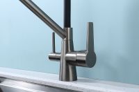 Смеситель для кухни Raglo Графит матовый Черный арт-R80.62.09 — фото 10, Смесители для кухни