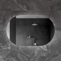 Зеркало Cezares арт-CZR-SPC-VAGUE-1100-700-MOV — фото 1, Зеркала в ванную комнату