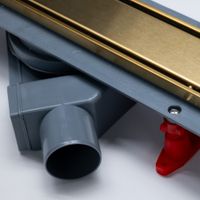 Душевой лоток POINT Деметра золото 650 арт арт-PN50665G — фото 8, Душевые лотки