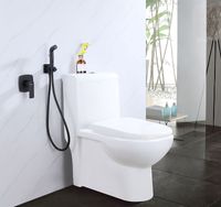 Гигиенический душ со смесителем Lemark Ursus Черный арт-LM7219BL — фото 5, Гигиенические души