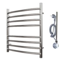 Полотенцесушитель электрический Point Альфа П8 500x600 левый/правый, хром арт-PN05156SE — фото 4, Электрические полотенцесушители