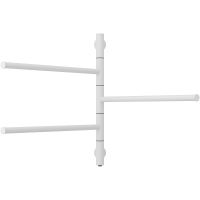 Электрический полотенцесушитель Сунержа Триада 540х585 Белый матовый арт-30-0822-0540 — фото 3, Электрические полотенцесушители