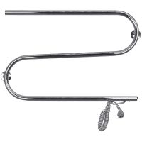 Электрический полотенцесушитель Domoterm S-образный DMT 112 42x70 EK R Хром арт-DMT11242x70EKR — фото 1, Электрические полотенцесушители