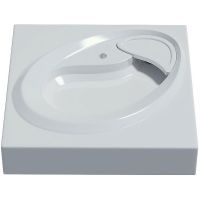 Раковина Madera Ameli 60 на стиральную машину Белая арт-4627173210416 — фото 2, Раковины на стиральную машину