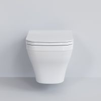 Унитаз Ambassador Benefit подвесной Белый глянцевый с сиденьем Микролифт арт-203T20001R-202T20001S — фото 5, Подвесные унитазы