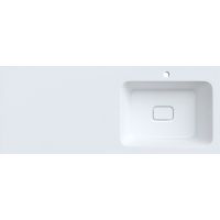 Раковина Iddis Optima Home 120 R с местом под стиральную машину Белая арт-480120Ri28 — фото 1, Раковины встраиваемые сверху