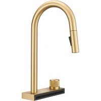 Смеситель для кухни Milacio Ultra Золото брашированное арт-MCU.556.GD — фото 1, Смесители для кухни