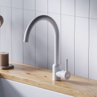 Смеситель для кухни Dorff Logic Белый арт-D3007033 — фото 5, Смесители для кухни