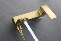 Смеситель для ванны Raglo Золото матовое арт-R01.30.03 — фото 3, Смеситель для ванны