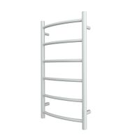 Полотенцесушитель электрический Point Афина П6 400x800 диммер справа, белый арт-PN04848W — фото 3, Электрические полотенцесушители