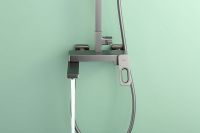 Душевая система Raglo Графит матовый арт-R51.24.09 — фото 7, Душевые стойки