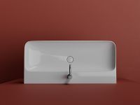 Раковина Ceramicanova Aura 100 Белая арт-CN2007 — фото 11, Раковины подвесные