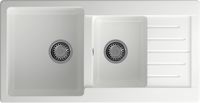Товар: GRANFEST Мойка PRACTIK 980KL 2 чаши+крыло 980*510мм иней арт.GF- арт-P-980KL иней - фото 2 GRANFEST Мойка PRACTIK 980KL 2 чаши+крыло 980*510мм иней арт.GF- арт-P-980KL иней — фото 2, Кухонные мойки