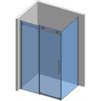 Товар: Душевая стенка AQUAme 80 профиль Хром стекло прозрачное арт-AQM4203F - фото 3 Душевая стенка AQUAme 80 профиль Хром стекло прозрачное арт-AQM4203F — фото 3, Боковые стенки