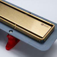 Душевой лоток POINT Деметра золото 650 арт арт-PN50665G — фото 7, Душевые лотки