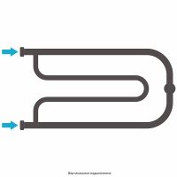 Товар: Водяной полотенцесушитель Сунержа Гусли+ 320х650 с двумя полками Хром арт-00-4010-3265 - фото 4 Водяной полотенцесушитель Сунержа Гусли+ 320х650 с двумя полками Хром арт-00-4010-3265 — фото 4, Водяные полотенцесушители
