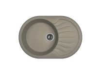 Dr.Gans Мойка "Берта" 760, белый CMc арт-25.040.C0760.401 — фото 1, Кухонные мойки