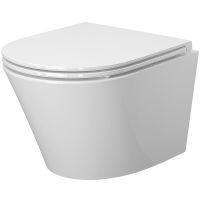 Унитаз Ambassador Ritz подвесной с сиденьем Микролифт арт-233K19004RS — фото 1, Подвесные унитазы