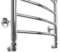 Водяной полотенцесушитель Domoterm Калипсо П8 500x800 Хром арт-КалипсоП8500x800 — фото 2, Водяные полотенцесушители