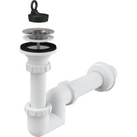 Сифон для раковины Alcaplast Белый арт-A412-DN40 — фото 1, Сифоны для раковины