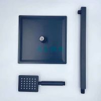 Товар: Душевая система ALMAes Weber Черная матовая арт-TVZ-0808 - фото 14 Душевая система ALMAes Weber Черная матовая арт-TVZ-0808 — фото 14, Встраиваемые душевые комплекты