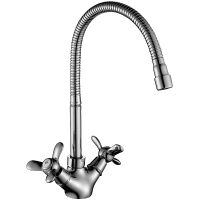 Смеситель для кухни Rossinka Хром арт-Q02-75 — фото 1, Смесители для кухни