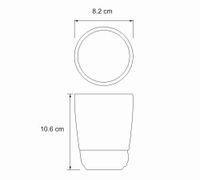 Товар: Isen K- Стакан для зубных щеток арт-2128 - фото 4 Isen K- Стакан для зубных щеток арт-2128 — фото 4, Стаканы для зубных щеток