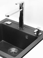 Мойка для кухни ALVEUS FORMIC 20 GRANITAL+ PEBBLE-G02M 520x510x200;1x с сифоном 1127749, арт-1103763.0 — фото 3, Кухонные мойки