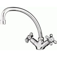 Смеситель для кухни Melodia della vita Galateo Хром арт-MDV40205 — фото 1, Смесители для кухни