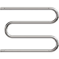 Товар: Водяной полотенцесушитель Point М-образный 600x500 с полкой Хром арт-PN38665P - фото 1 Водяной полотенцесушитель Point М-образный 600x500 с полкой Хром арт-PN38665P — фото 1, Водяные полотенцесушители