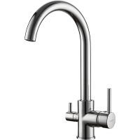 Смеситель для кухни Ledeme 4255-3L Хром арт-535861 — фото 1, Смесители для кухни