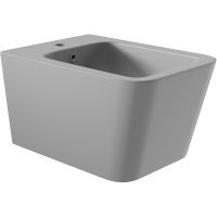 Биде Aqueduto Macio подвесное Серое матовое арт-MAC0330 — фото 1, Биде подвесные