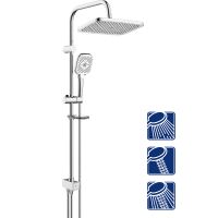 Душевая система Lemark Хром арт-LM8811C — фото 3, Душевые стойки