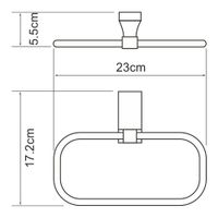 Abens K- Держатель полотенец арт-3260 — фото 5, Полотенцедержатели