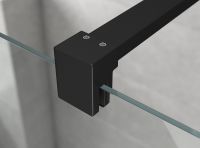 Товар: Душевая перегородка Ambassador Walk-in 110х200 профиль Черный стекло прозрачное арт-15031111 - фото 3 Душевая перегородка Ambassador Walk-in 110х200 профиль Черный стекло прозрачное арт-15031111 — фото 3, Душевые перегородки