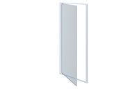 AQ NAA 6211-90 (новый артикул ) Душевая дверь, распашная 900x2000 профиль хром, сте арт-AQ ARI PI 09020CH — фото 3, Распашные душевые двери
