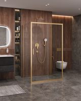 Душевой уголок CEZARES арт-MOLVENO-AH-12-120/90-C-BORO-IV — фото 1, Прямоугольные душевые уголки