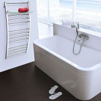 Водяной полотенцесушитель Grota Vela 630х900 Хром арт-Вела 63/90 — фото 3, Водяные полотенцесушители