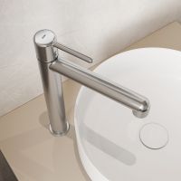 Смеситель для раковины Iddis Aiger Хром матовый арт-AIGBC01i01 — фото 3, Смесители для раковины