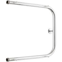 Водяной полотенцесушитель Сунержа Стилье П-образный 500х500 Хром арт-00012-5050 — фото 1, Водяные полотенцесушители
