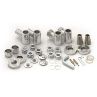 Водяной полотенцесушитель Сунержа Богема+ 1000х500 с полкой Хром арт-00-0223-1050 — фото 5, Водяные полотенцесушители