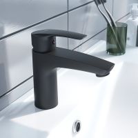 Смеситель для раковины Iddis Ray Черный матовый арт-RAYBL00i01 — фото 2, Смесители для раковины