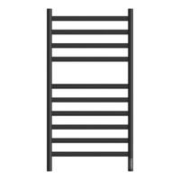 Полотенцесушитель электрический Point Селена П10 500x1000, диммер справа, черный арт-PN16850B — фото 1, Электрические полотенцесушители