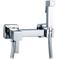 Товар: Гигиенический душ со смесителем CeramaLux Хром арт-DBS/009 - фото 1 Гигиенический душ со смесителем CeramaLux Хром арт-DBS/009 — фото 1, Гигиенические души