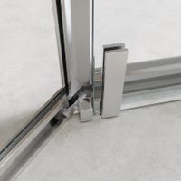 Душевой уголок CEZARES арт-RELAX-304-P-1-100-C-CR — фото 3, Душевые уголки трапеция