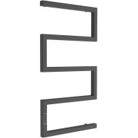 Электрический полотенцесушитель Melodia della vita Greek Electro Ferrum 50х80 П5 диммер арт-MTRGEF5080bk — фото 1, Электрические полотенцесушители