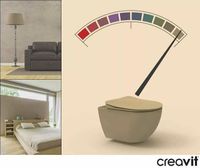 Товар: Унитаз биде Creavit Free подвесной Капучино без сиденья арт-FE322-00CM00E-0000 - фото 3 Унитаз биде Creavit Free подвесной Капучино без сиденья арт-FE322-00CM00E-0000 — фото 3, Подвесные унитазы