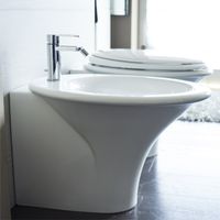 Биде Hatria Sculture YR42 Белое арт-YR4201 — фото 6, Биде напольные